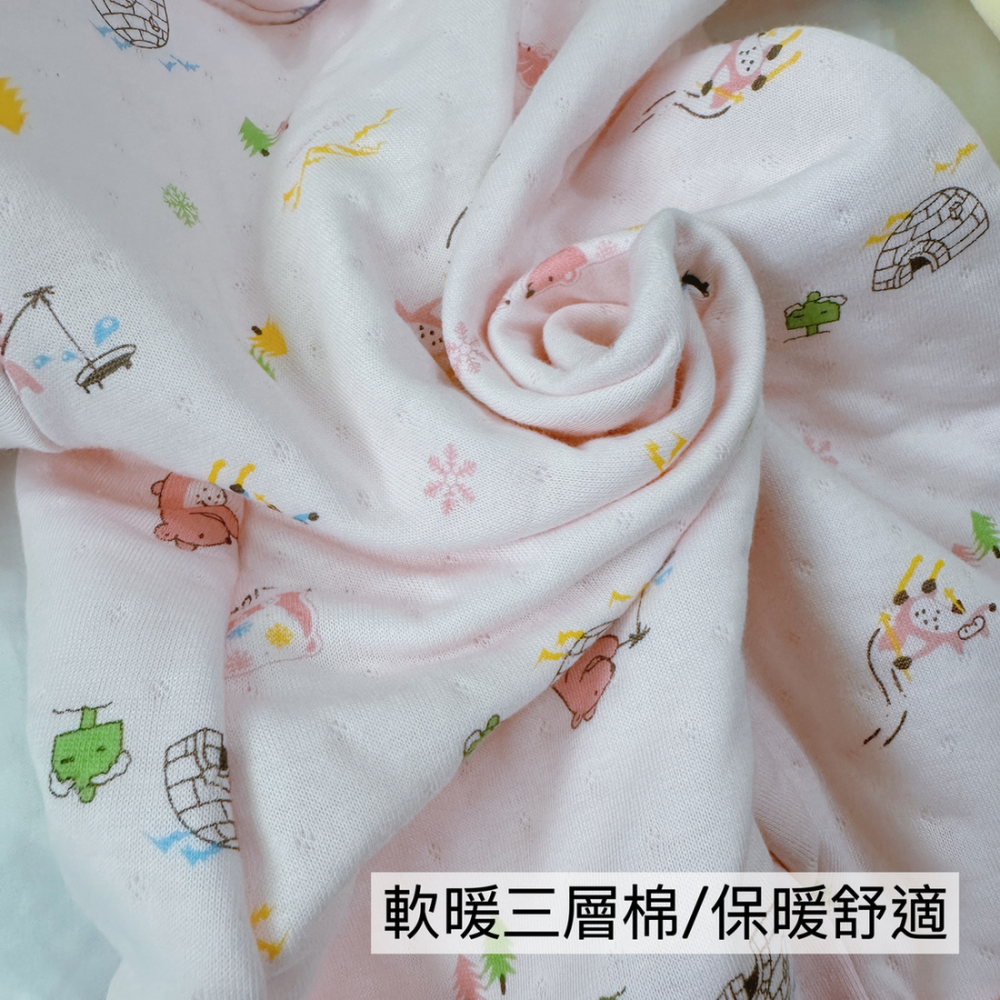 舒適寶貝 💛 三層棉兔裝 連身衣 純棉 秋冬舒適 寶寶連身衣 寶寶兔裝 寶寶包屁衣 兔裝 安撫兔裝 12842-細節圖7