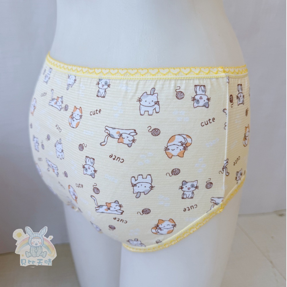 名秀 💈 小貓咪 女童平口褲 女童內褲 純棉四角褲 安全舒適 幼稚園內褲  台灣製 2245 2246-細節圖7