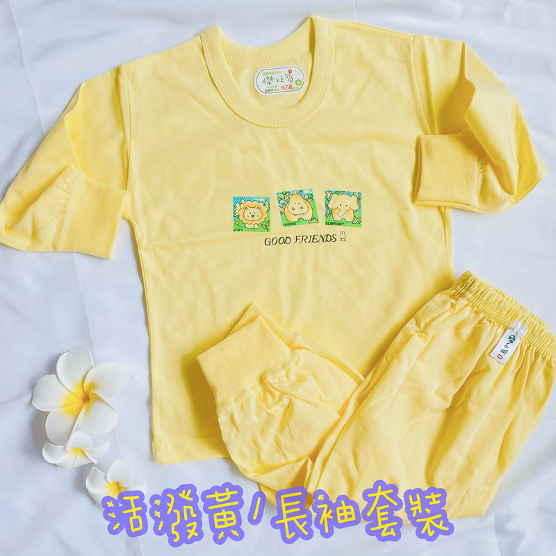 小乙福 💛 傑比兔 薄長袖套裝 兒童長袖 幼童長袖 寶寶長袖 男童長袖 女童長袖 冷氣房長袖  107 108-規格圖9