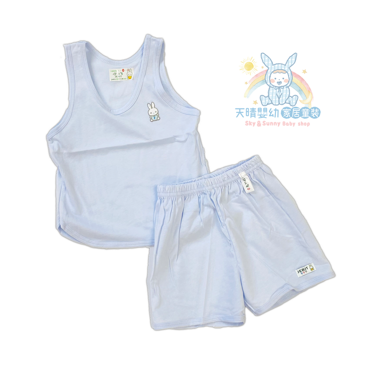 小乙福 💛 傑比兔 背心 套裝 薄棉 純棉 透氣排汗 台灣製 市場熱銷 161-規格圖7