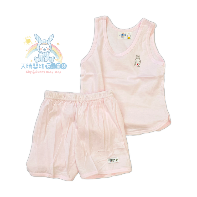 小乙福 💛 傑比兔 背心 套裝 薄棉 純棉 透氣排汗 台灣製 市場熱銷 161-規格圖7
