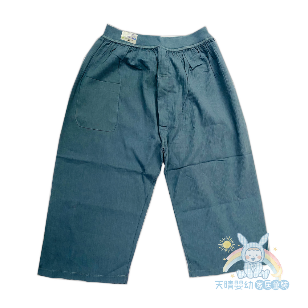 童馨 🔥 麻紗短褲 七分褲 大人款 大童款 麻紗透氣 半長褲 阿公短褲 阿公七分褲 1980-細節圖8