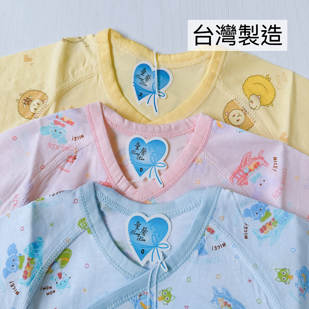 童馨 👶 薄棉肚衣套裝 純棉 綁帶肚衣 純棉肚衣 新生兒肚衣 寶寶肚衣 嬰兒肚衣 台灣製造 1110-細節圖3