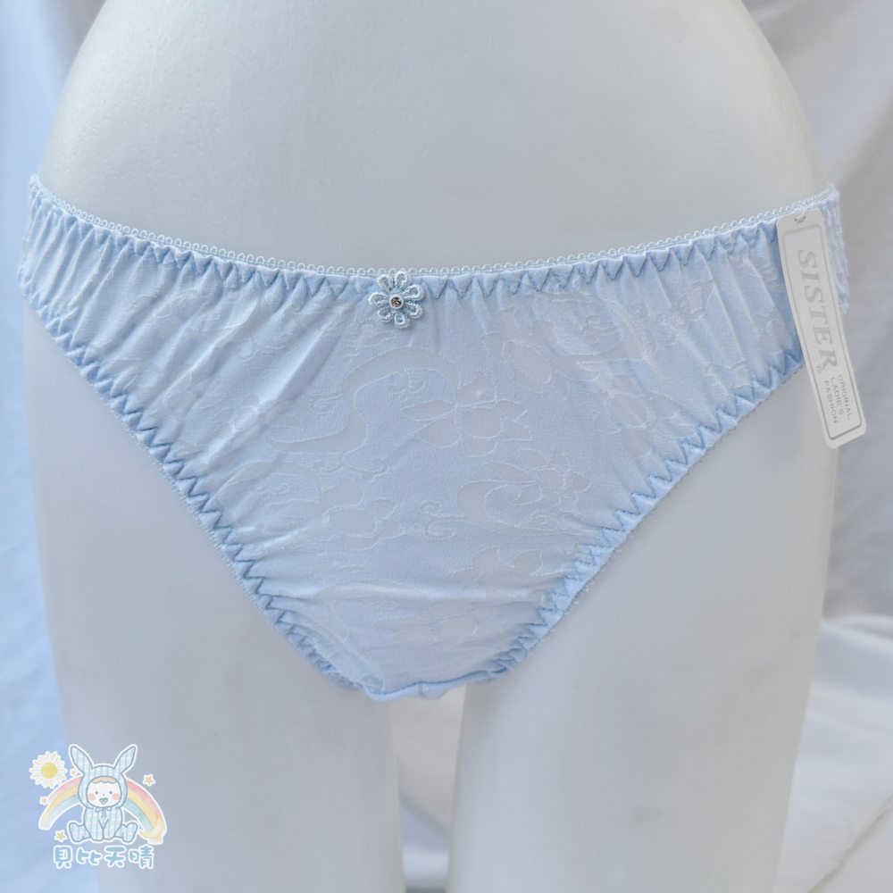 台灣製⭐ 茜施特 SISTER Style 時尚內褲 網紋 舒棉 中低腰 三角褲 孕婦可穿 性感內褲  6622-細節圖9
