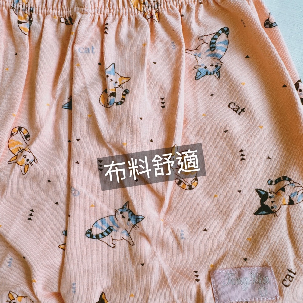 童馨 👶 純棉短褲 兒童短褲 男童短褲 女童短褲 寶寶短褲 幼童短褲 小孩短褲 休閒短褲 貓咪短褲 1970-細節圖6