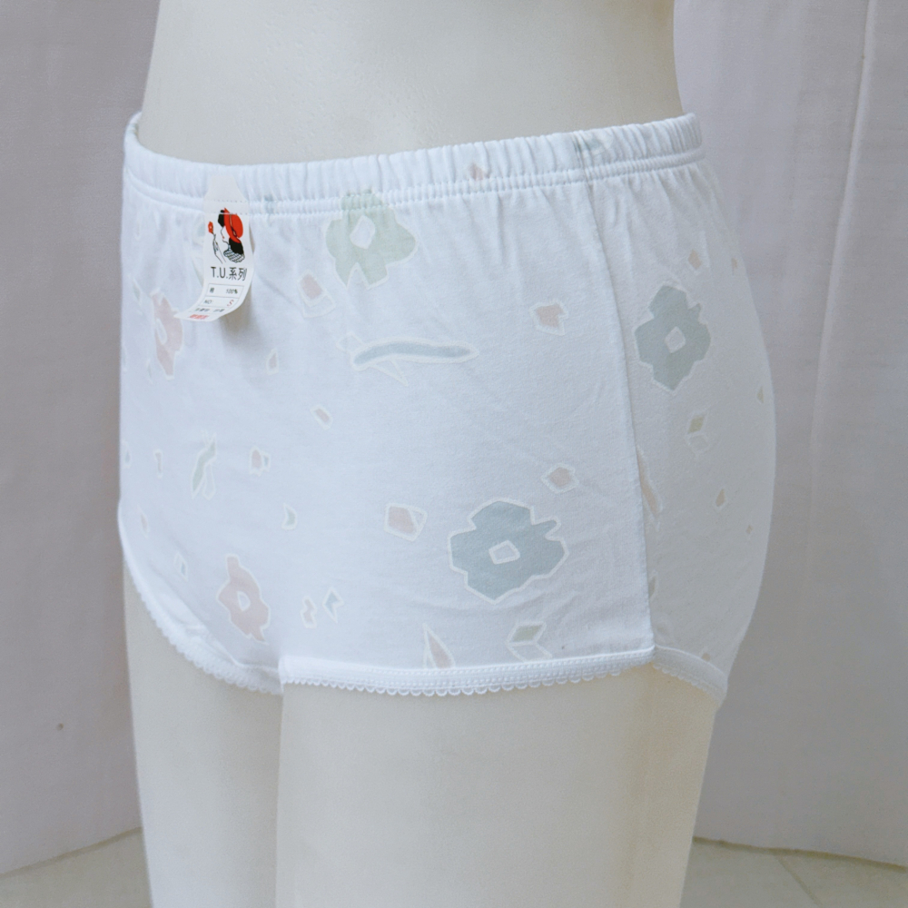 雙園 100%棉 純棉內褲 女高腰內褲 三角褲 阿嬤內褲 大媽內褲 小媽內褲 全棉純棉 808-細節圖6