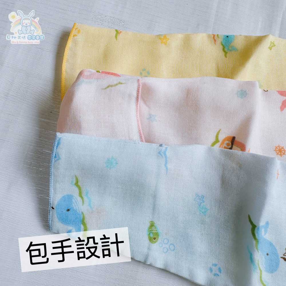 舒適寶貝 💛 Taiwan 紗布蝴蝶衣 連身衣 親膚款 寶寶連身衣  寶寶包屁衣 蝴蝶衣 41617 41619-細節圖3