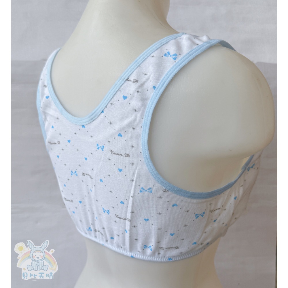 一王美 💈 愛心 雪花 細帶 胸衣 學生內衣 女童內衣 小女生胸衣 學生胸衣 女學生胸衣 7242B 台灣製-細節圖5