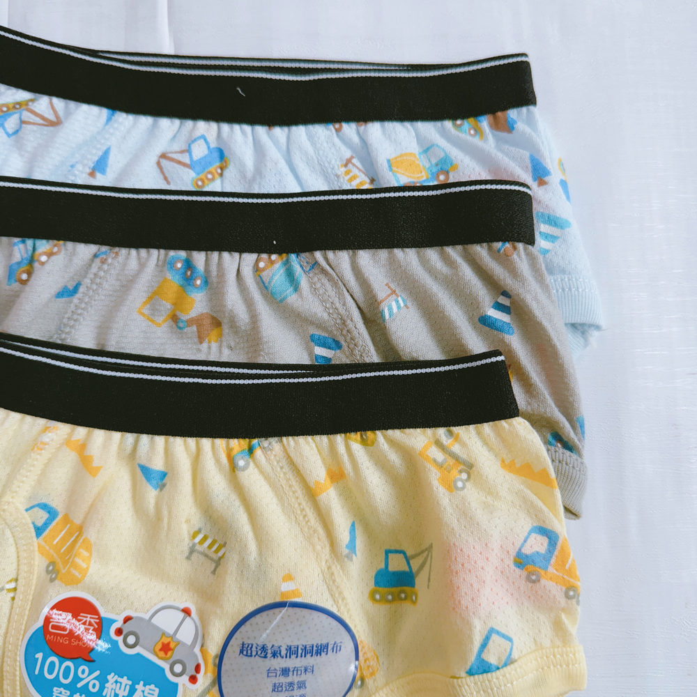 名秀 💈 洞洞透氣 男童三角褲 男童內褲 純棉三角褲 安全舒適 幼稚園內褲 台灣製 8814-細節圖3