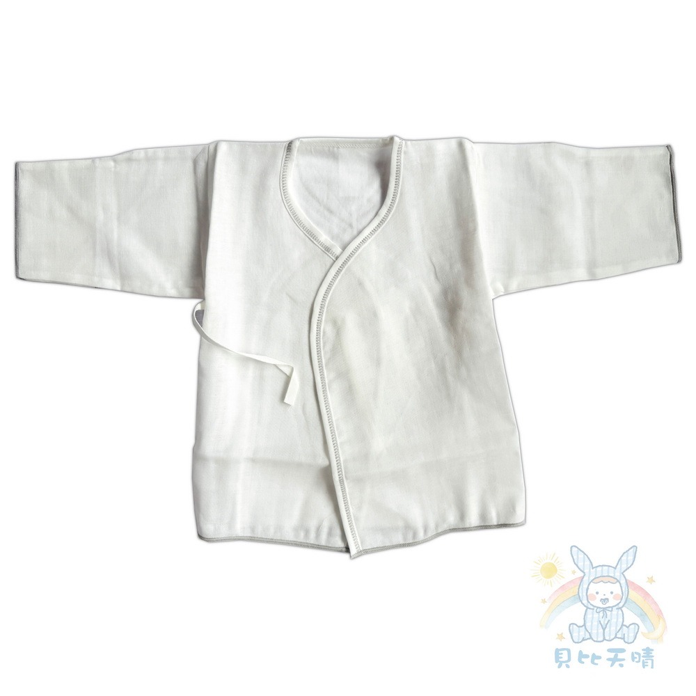 素白色短版-灰邊