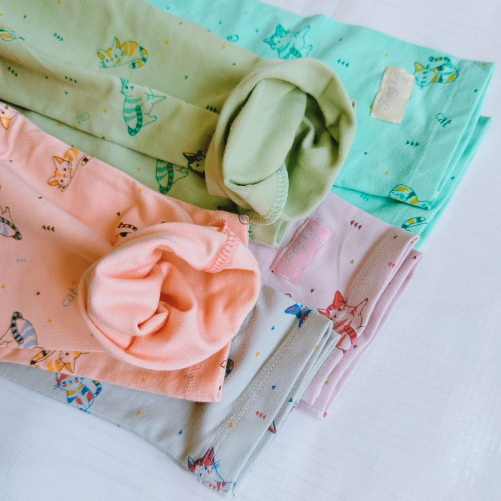 童馨 👶 純棉單層 親膚長褲 幼童長褲 兒童長褲 兒童居家褲 冷氣房 防蚊褲 寶寶長褲 台灣製  貓咪長褲 1209-細節圖6