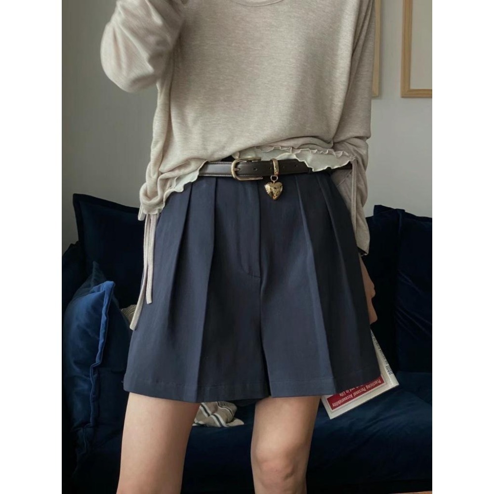 [24S0506]🇰🇷正韓空運(預購)/韓國代購/春夏新品/復古愛心吊墜牛皮皮帶(兩色)-細節圖6