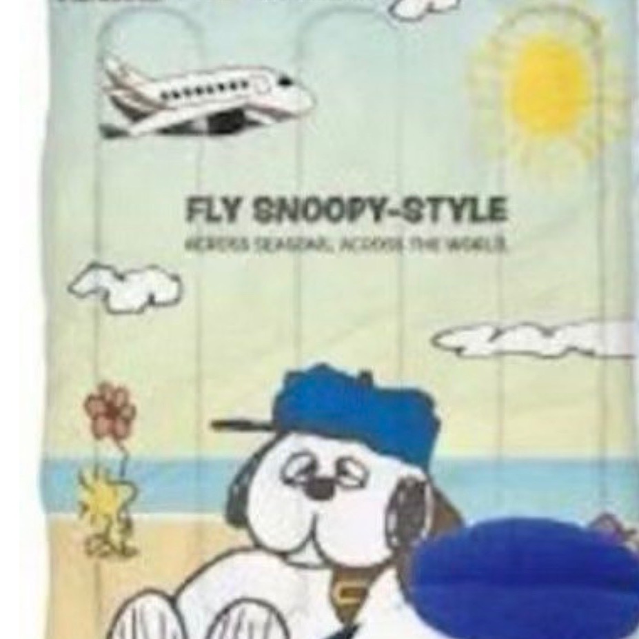 Snoopy x 星宇航空聯名 歐拉夫 雙材質涼被/造型枕-規格圖3