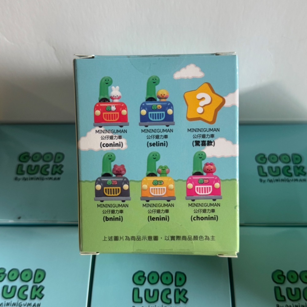 全新 MININIGUMAN 公仔迴力車/不重複-細節圖3