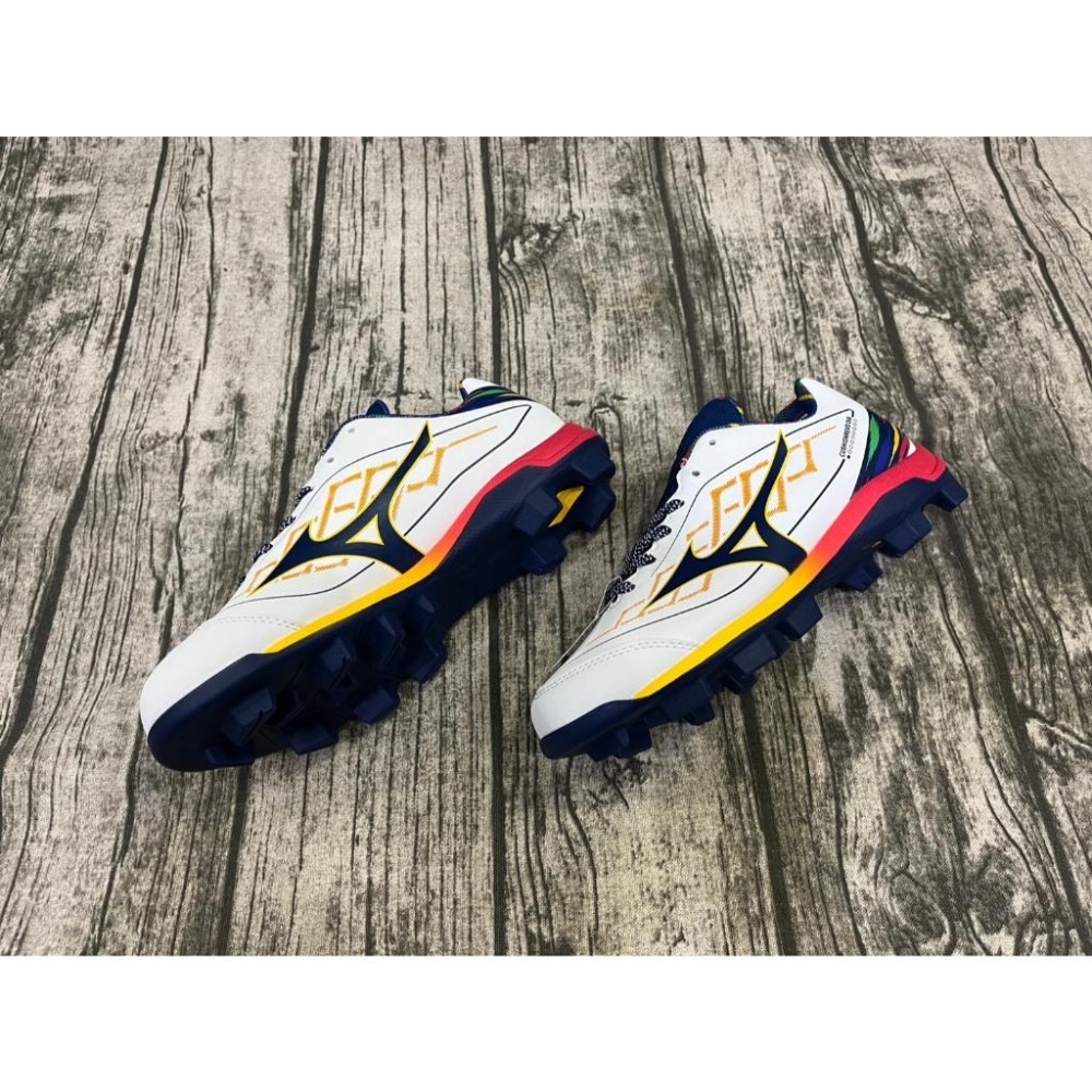 正翰棒壘－－－-Mizuno CUSHIONREVO DIA 棒球 壘球 成人 小孩 棒壘 膠釘鞋 (寬楦)-細節圖2