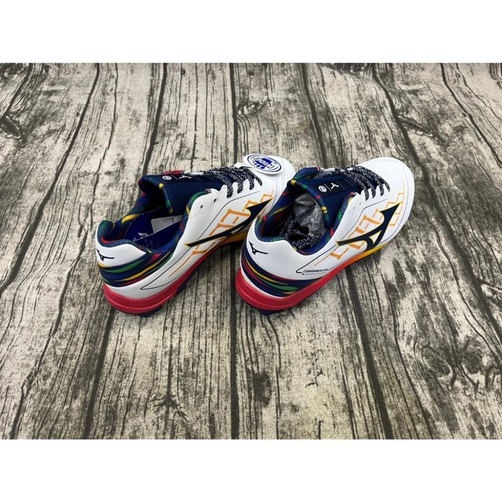 正翰棒壘－－－-Mizuno CUSHIONREVO DIA 棒球 壘球 成人 小孩 棒壘 膠釘鞋 (寬楦)-細節圖3