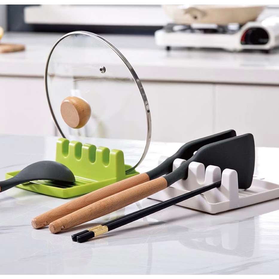 塑料碗盤收納架 瀝水架 置物架 盤子架 鍋鏟收納架 置物架 收納架 筷架 多功能鍋鏟架 湯勺架 瀝水瀝油 廚房收納-細節圖2