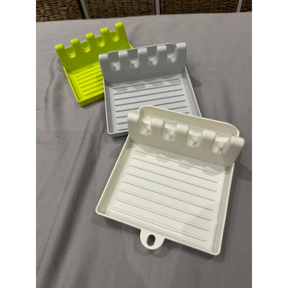 塑料碗盤收納架 瀝水架 置物架 盤子架 鍋鏟收納架 置物架 收納架 筷架 多功能鍋鏟架 湯勺架 瀝水瀝油 廚房收納-細節圖6