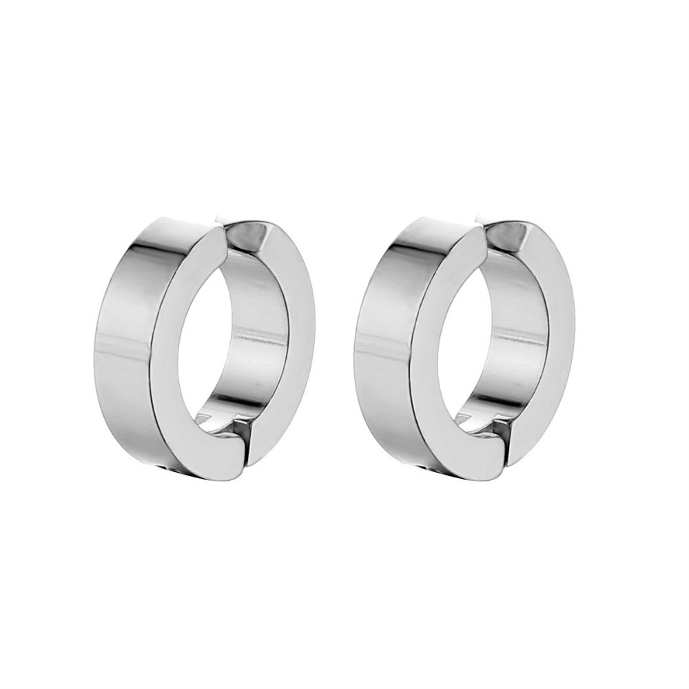 夾式耳環 免打耳洞 免打洞 不會破財 夾耳環 耳夾 鈦鋼耳環 男性潮流-規格圖11