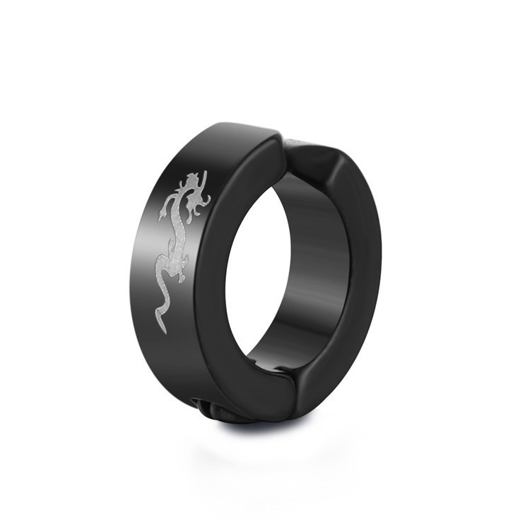 夾式耳環 免打耳洞 免打洞 不會破財 夾耳環 耳夾 鈦鋼耳環 男性潮流-規格圖11