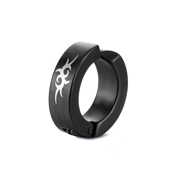 夾式耳環 免打耳洞 免打洞 不會破財 夾耳環 耳夾 鈦鋼耳環 男性潮流-規格圖11