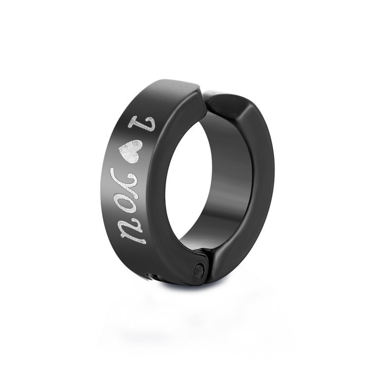 夾式耳環 免打耳洞 免打洞 不會破財 夾耳環 耳夾 鈦鋼耳環 男性潮流-規格圖11