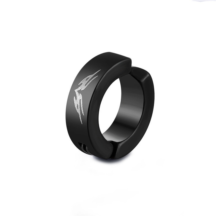 夾式耳環 免打耳洞 免打洞 不會破財 夾耳環 耳夾 鈦鋼耳環 男性潮流-規格圖11