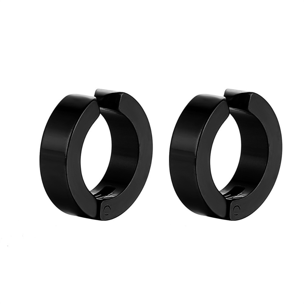 夾式耳環 免打耳洞 免打洞 不會破財 夾耳環 耳夾 鈦鋼耳環 男性潮流-規格圖11