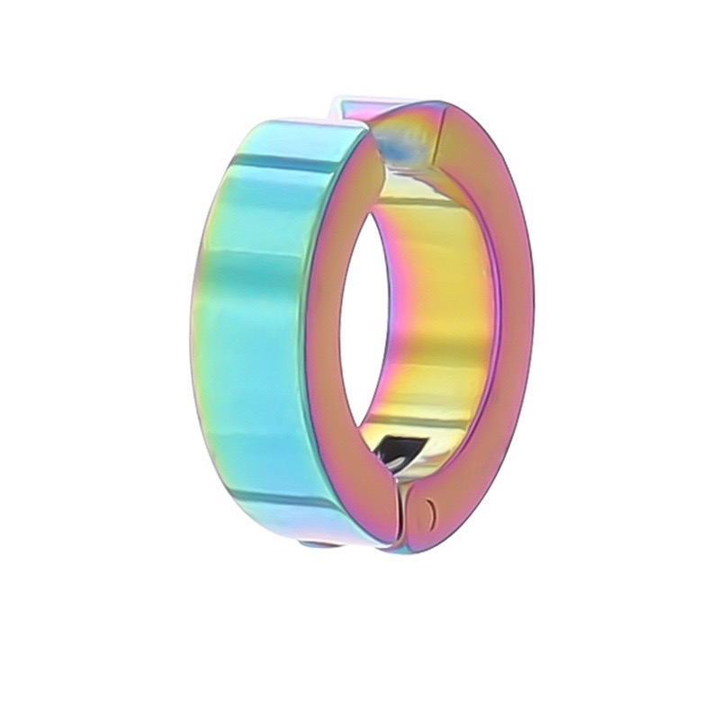 夾式耳環 免打耳洞 免打洞 不會破財 夾耳環 耳夾 鈦鋼耳環 男性潮流-規格圖11