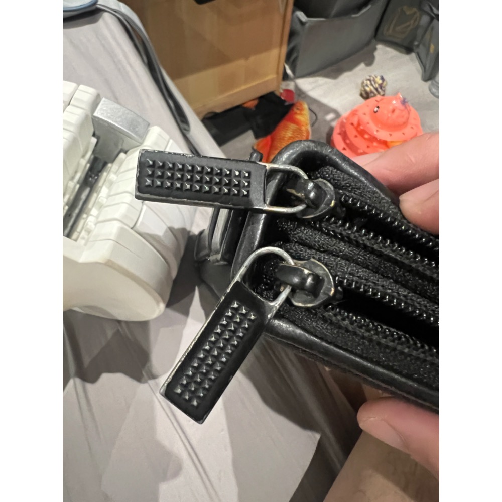 萬寶龍 手拿包Cloth small bag Montblanc Black in Cloth - 43710211-細節圖8