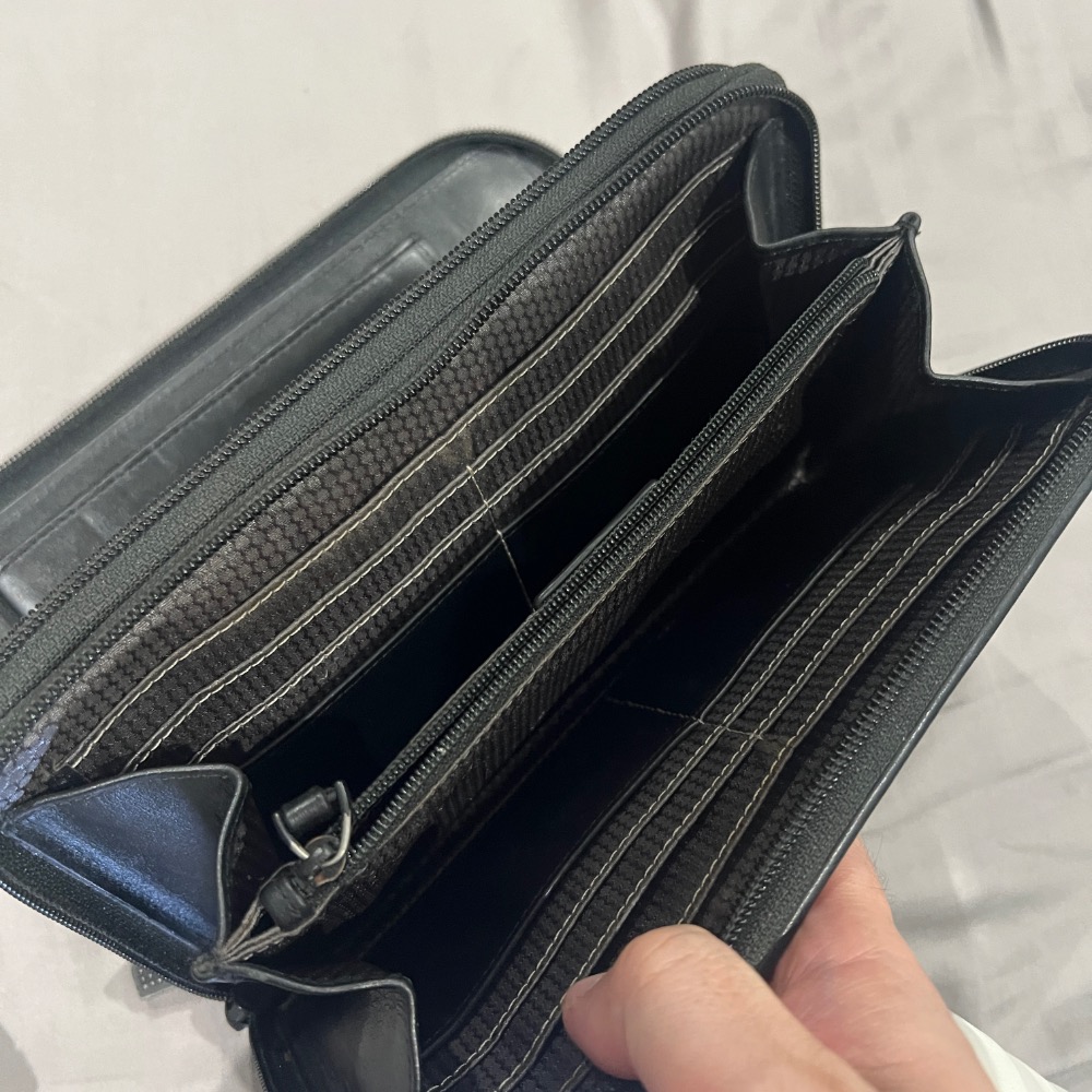 萬寶龍 手拿包Cloth small bag Montblanc Black in Cloth - 43710211-細節圖9