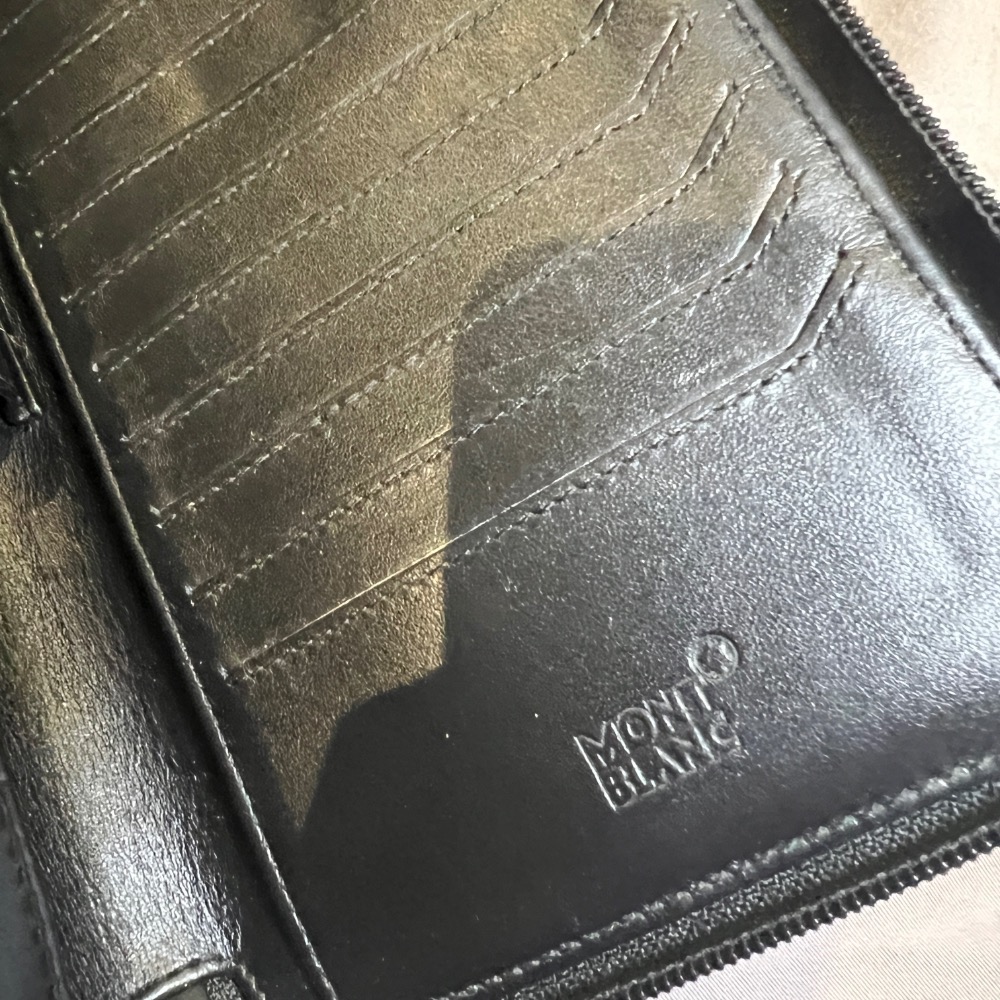 萬寶龍 手拿包Cloth small bag Montblanc Black in Cloth - 43710211-細節圖11