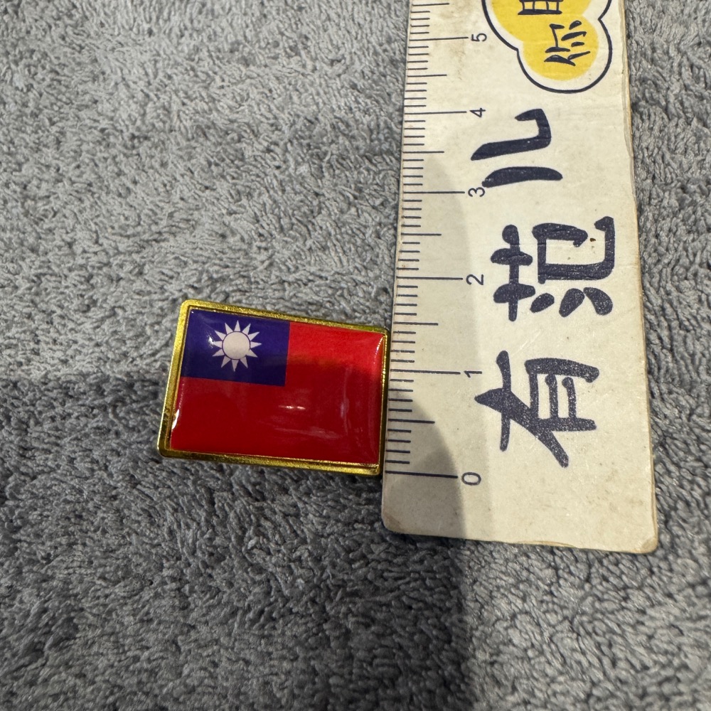 中華民國 國旗徽章 台灣 國家 國慶日 愛國 小徽章 勳章 別針 國旗-細節圖5