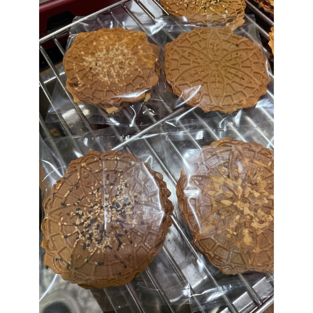 卡古餅 手工餅乾 脆脆餅 花生口味 手工煎餅 煎餅 芝麻 杏仁-規格圖9