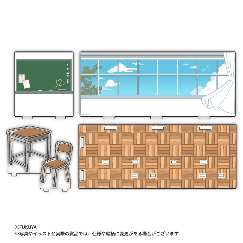Fukuya 學園抽賞 福賞 set-細節圖3
