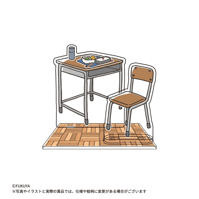 Fukuya 學園抽賞 黑學生手冊set-細節圖4