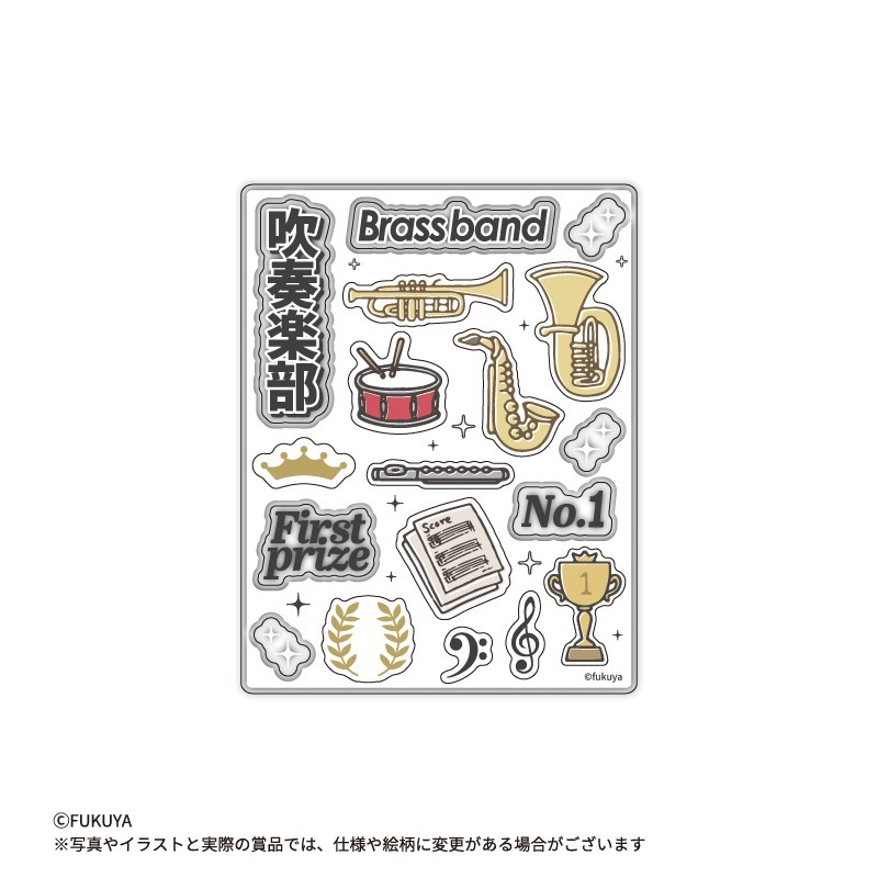 Fukuya 學園抽賞 紫學生手冊 set-細節圖5
