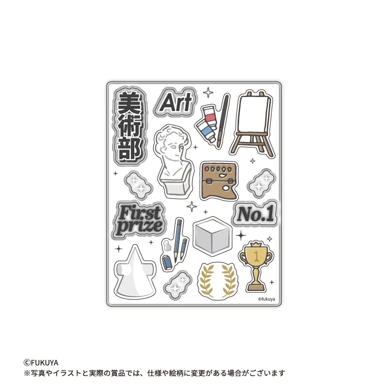 Fukuya 學園抽賞 紫學生手冊set-細節圖5