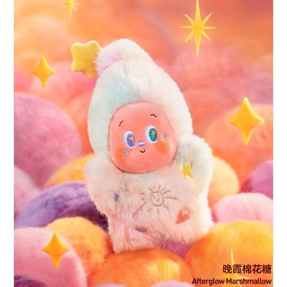 ♋現貨♋全新未拆 正版 單款隨機 盲盒  泡泡瑪特 Twinkle 星星人 好夢氣象局 毛絨 掛件 三代-細節圖7