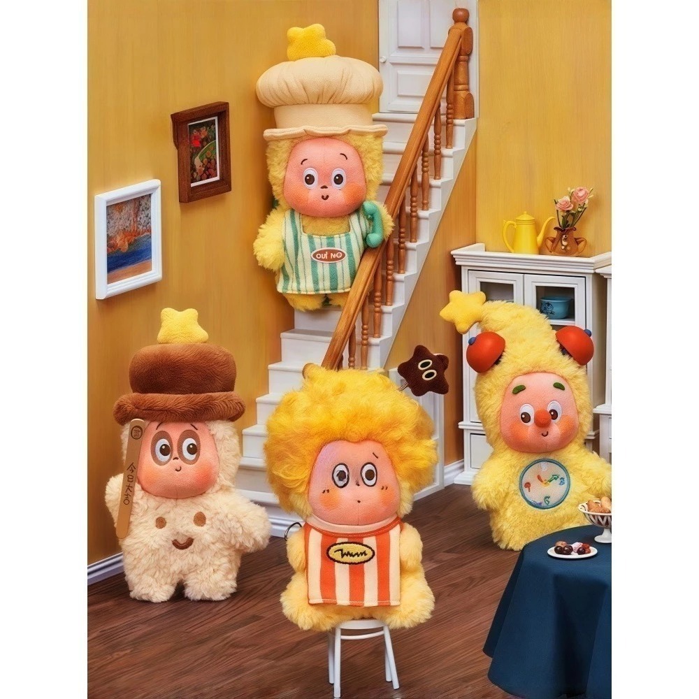 ♋現貨♋全新未拆 官方正品  POP MART 泡泡瑪特 123！星星人系列 毛絨掛件 星星人 搪膠-細節圖7