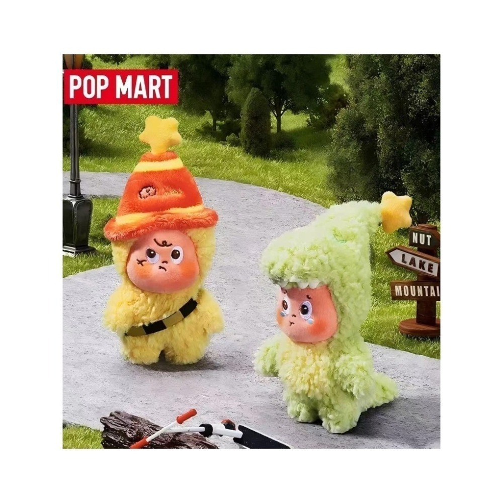 ♋現貨♋全新未拆 官方正品  POP MART 泡泡瑪特 123！星星人系列 毛絨掛件 星星人 搪膠-細節圖8