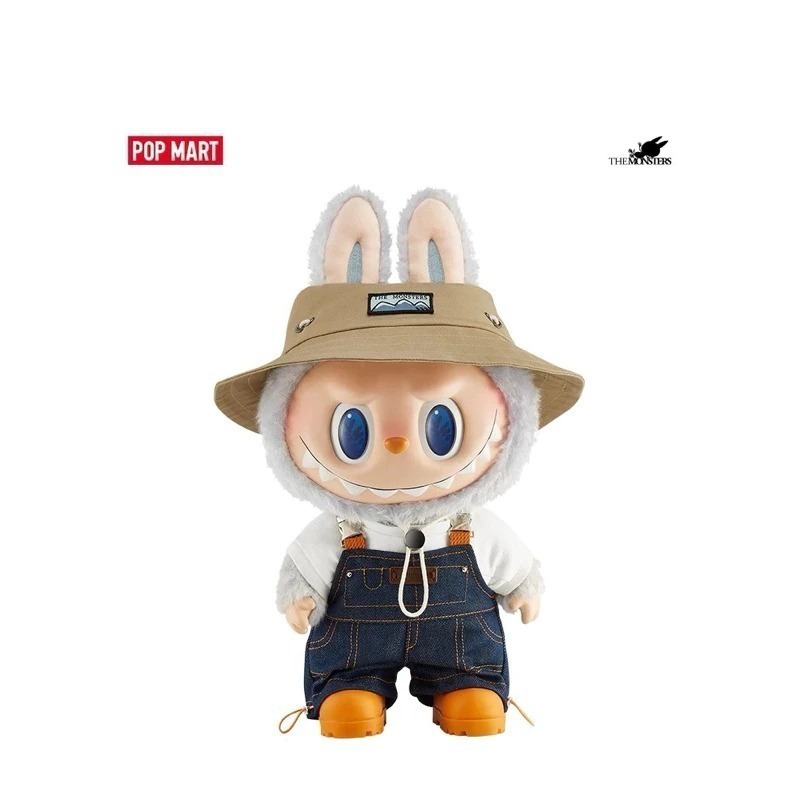 ♋現貨♋全新未拆正品 泡泡瑪特 拉布布 THE MONSTERS 春天野在家 LABUBU 搪膠 毛绒 公仔 大春-細節圖4