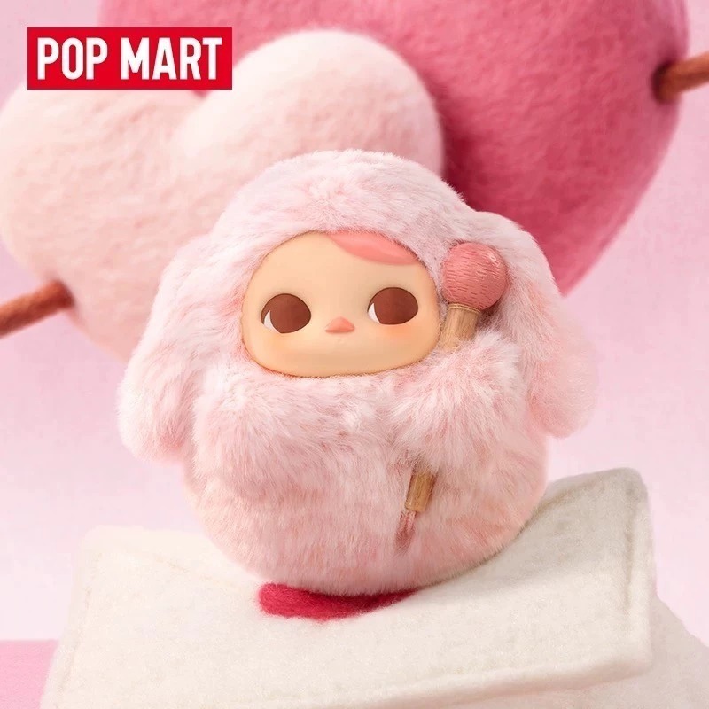 ♋♋新品 全新未拆 POP MART 泡泡瑪特 PUCKY敲敲系列搪膠 毛絨 掛件 盲盒  畢奇-細節圖5