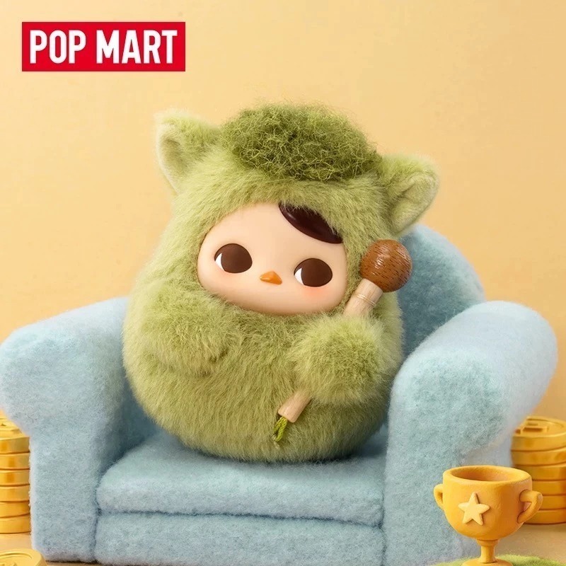 ♋♋新品 全新未拆 POP MART 泡泡瑪特 PUCKY敲敲系列搪膠 毛絨 掛件 盲盒  畢奇-細節圖7