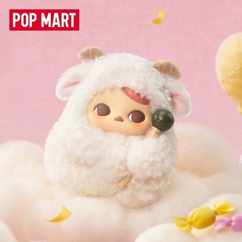 ♋♋新品 全新未拆 POP MART 泡泡瑪特 PUCKY敲敲系列搪膠 毛絨 掛件 盲盒  畢奇-細節圖6
