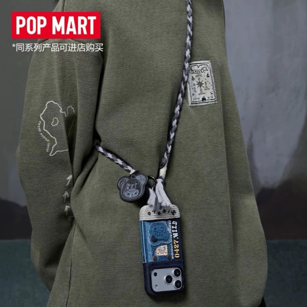 ♋現貨♋全新未拆 一中盒6款 POP MART  泡泡瑪特 小野 HIRONO 公路日誌系列 長款手機掛鏈-細節圖4
