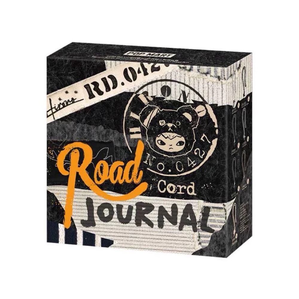 ♋現貨♋全新未拆 一中盒6款 POP MART  泡泡瑪特 小野 HIRONO 公路日誌系列 長款手機掛鏈-規格圖9