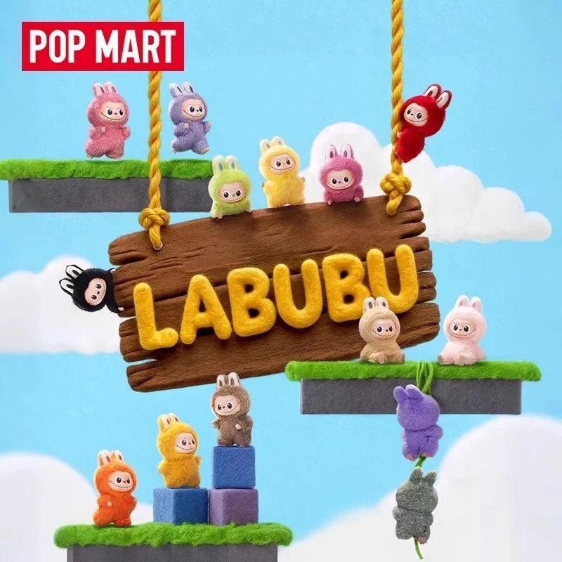 ♋現貨♋全新未拆 官方正版 單款隨機 盲盒 泡泡瑪特 LABUBU 心底密碼 馬卡龍 高能 搪膠 毛絨 吊飾-細節圖3