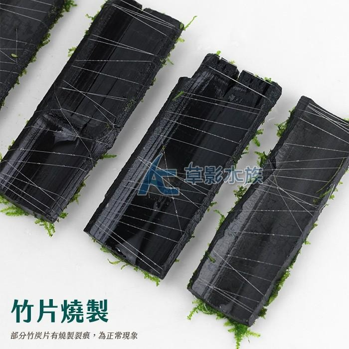【AC草影】小三角默絲竹炭片【三片】陰性水草 陰性草 不用co2 不須二氧化碳 新手水草 默思 莫斯 水生植物 綠水草-細節圖5