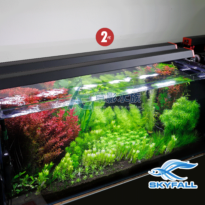 【AC草影】SKYFALL 天賞 2代高功率 LED水草燈（45cm）【一個】水草LED燈 高功率 台灣製造 水草燈-細節圖4